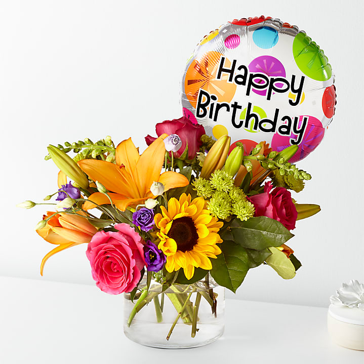 product image for Best Day Bouquet with Birthday Balloon