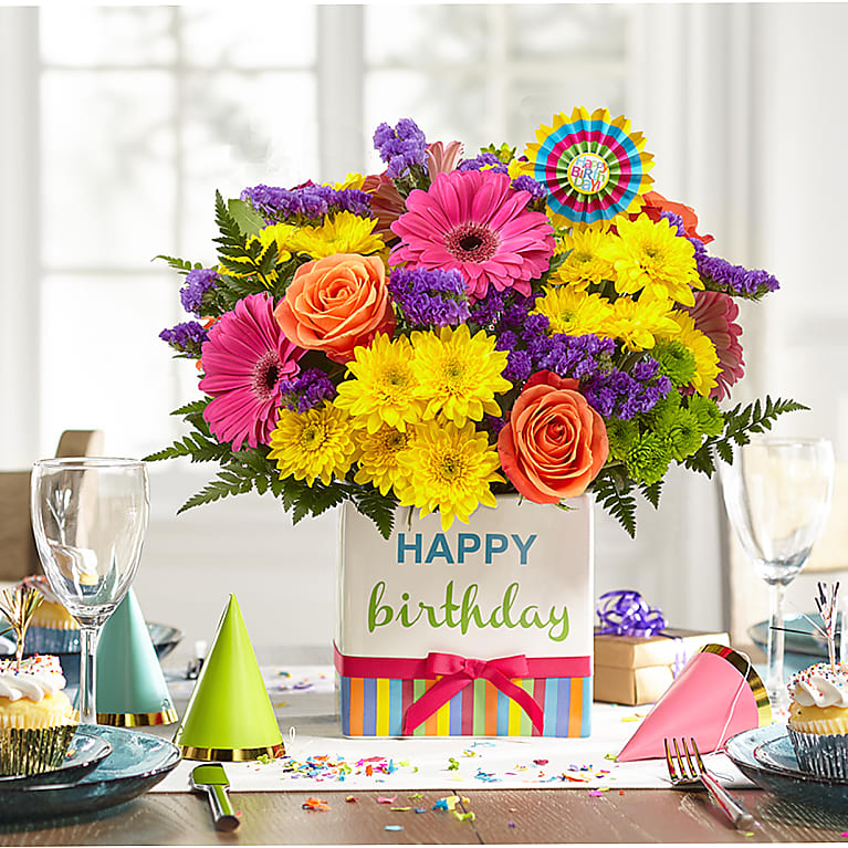 Birthday Brights Bouquet