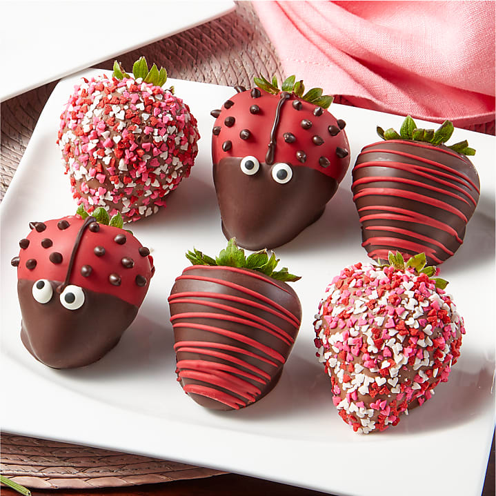 product image for Cutie Bug Belgian Chocolate Covered Strawberries - 6pc