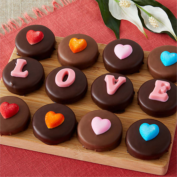 product image for Love in Technicolor Belgian Chocolate Covered Oreos