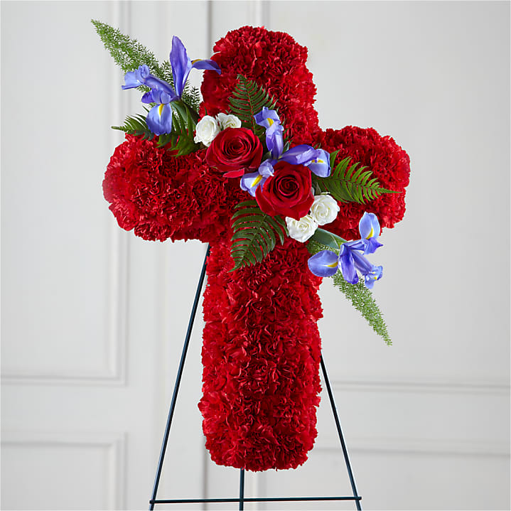 product image for Faithful Hero Floral Cross