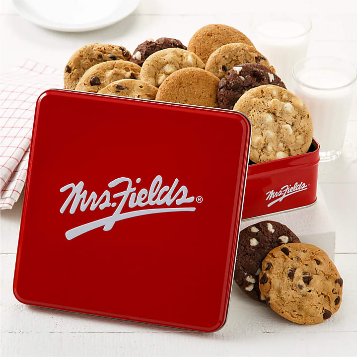 product image for Mrs. Fields Dozen Original Cookie Signature Tin