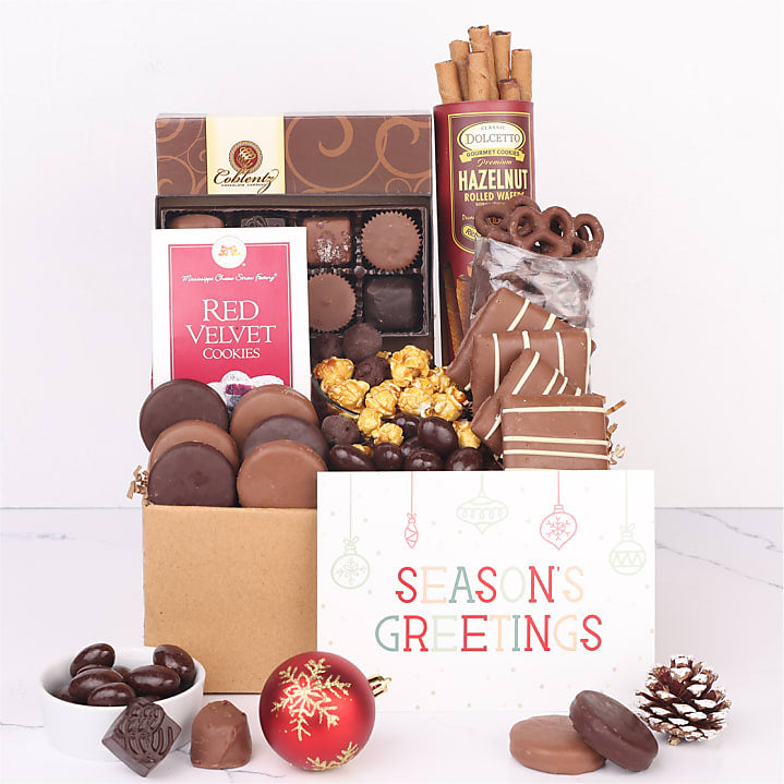 product image for Season's Greetings Deluxe Chocolate & Sweets Gift Box